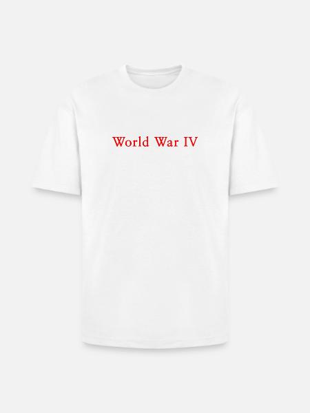 WORLD WAR 4 - Heavyweight Unisex T-Shirt HAMMER by Gildan - white