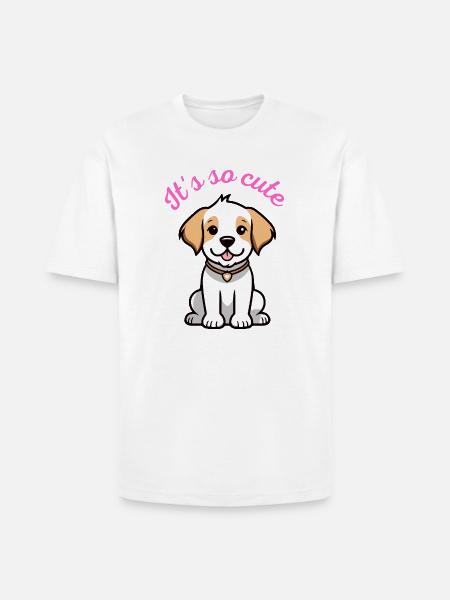 It's so cute - Heavyweight Unisex T-Shirt HAMMER by Gildan - white