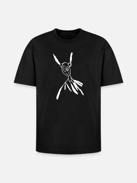 Child's Alien - white - Heavyweight Unisex T-Shirt HAMMER by Gildan - black