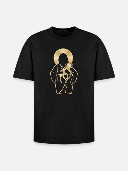 Jesus Shepherd - Heavyweight Unisex T-Shirt HAMMER by Gildan - black