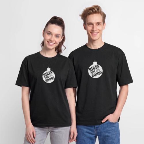 Bikes Not Bombs - Heavyweight Unisex T-Shirt HAMMER by Gildan