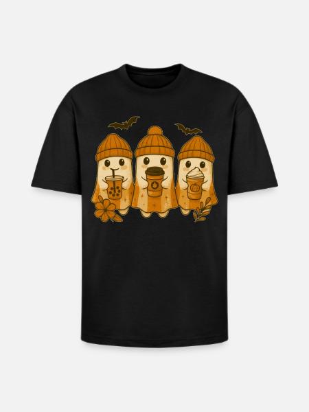 ghosts ghost - Heavyweight Unisex T-Shirt HAMMER by Gildan - black