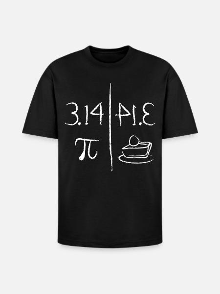 Pi Mirrors Pie - Heavyweight Unisex T-Shirt HAMMER by Gildan - black