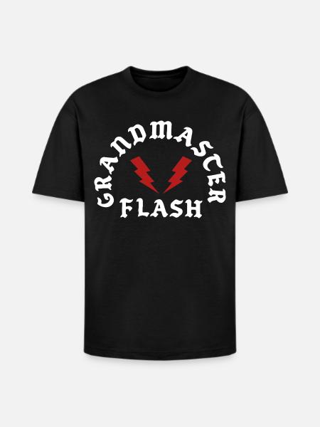 Grandmaster Flash - Heavyweight Unisex T-Shirt HAMMER by Gildan - black