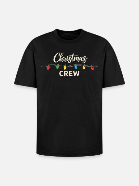 Christmas Crew - Heavyweight Unisex T-Shirt HAMMER by Gildan - black