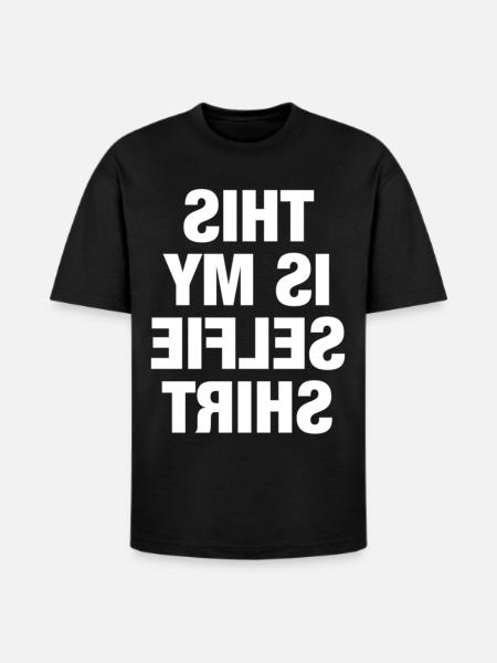 This is My Selfie - Heavyweight Unisex T-Shirt HAMMER by Gildan - black