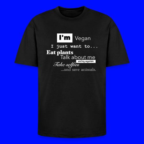 I'm a Vegan - Heavyweight Unisex T-Shirt HAMMER by Gildan