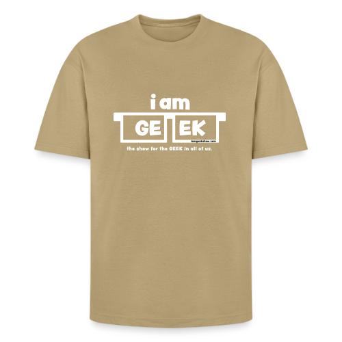 iamGEEK classic White - Heavyweight Unisex T-Shirt HAMMER by Gildan