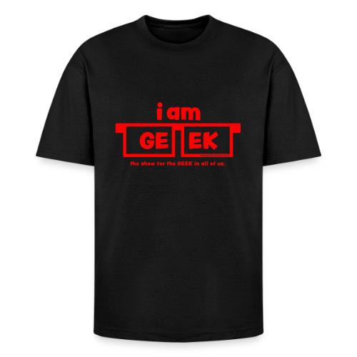 iamGEEK RED - Heavyweight Unisex T-Shirt HAMMER by Gildan