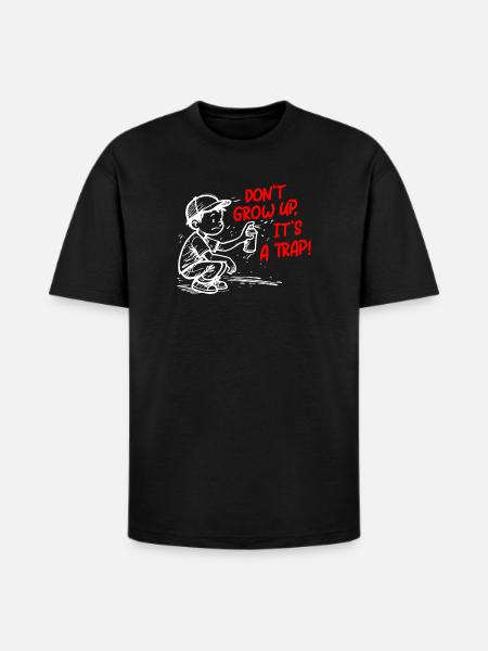 It's a trap - Heavyweight Unisex T-Shirt HAMMER by Gildan - black