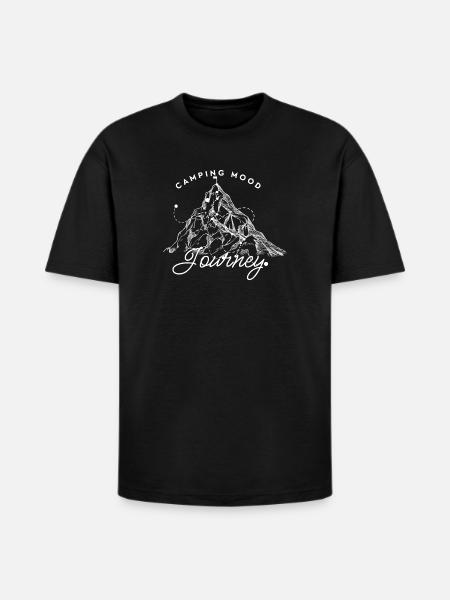 Camping_Mood - Heavyweight Unisex T-Shirt HAMMER by Gildan - black