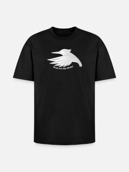 Birds_Are_My_Model - Heavyweight Unisex T-Shirt HAMMER by Gildan - black