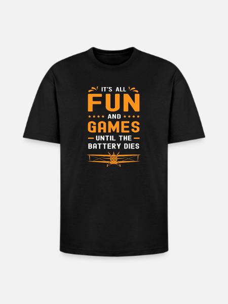 RC Plane Model Airplane Aircraft - Heavyweight Unisex T-Shirt HAMMER by Gildan - black