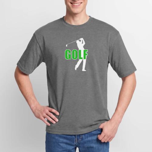Golf: Classic Golf Motion - Heavyweight Unisex T-Shirt HAMMER by Gildan