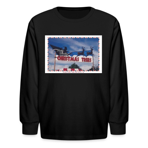 Priut Christmas Tree Shop - Kids' Long Sleeve T-Shirt