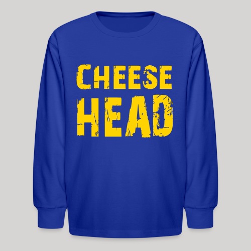 Cheesehead - Kids' Long Sleeve T-Shirt