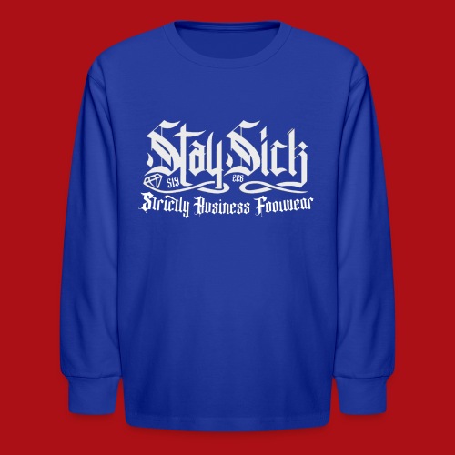 STAY SICK STRICTLY BUSINESS MUSICK GANG SBMG - Kids' Long Sleeve T-Shirt