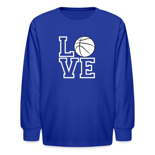 Love & Basketball - Kids' Long Sleeve T-Shirt