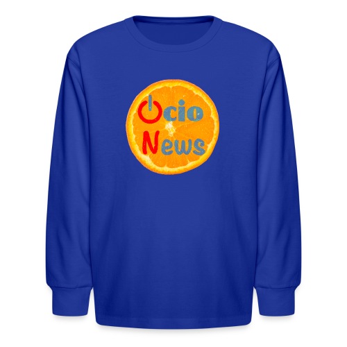 OcioNews - Orange - Kids' Long Sleeve T-Shirt