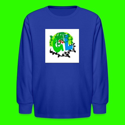 Greenleaf10 logo - Kids' Long Sleeve T-Shirt