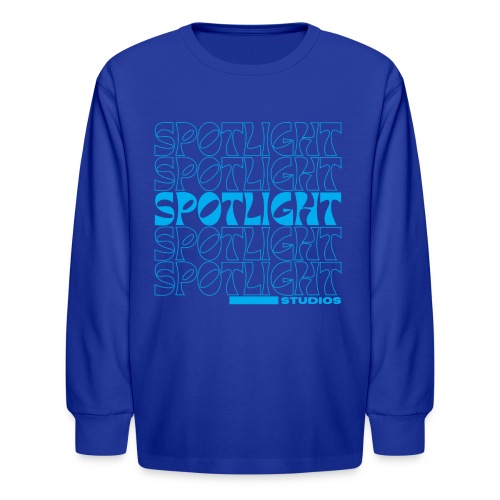 SpotlightSpotlightSpotlight - Kids' Long Sleeve T-Shirt