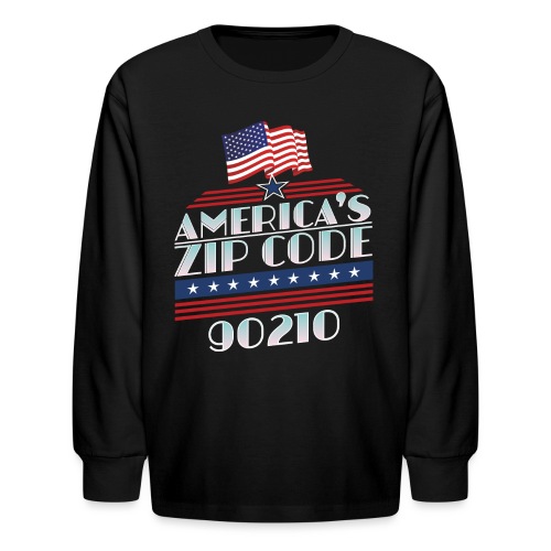 90210 Americas ZipCode Merchandise - Kids' Long Sleeve T-Shirt