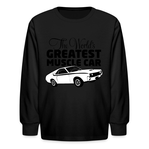 Greatest Muscle Car - Javelin - Kids' Long Sleeve T-Shirt