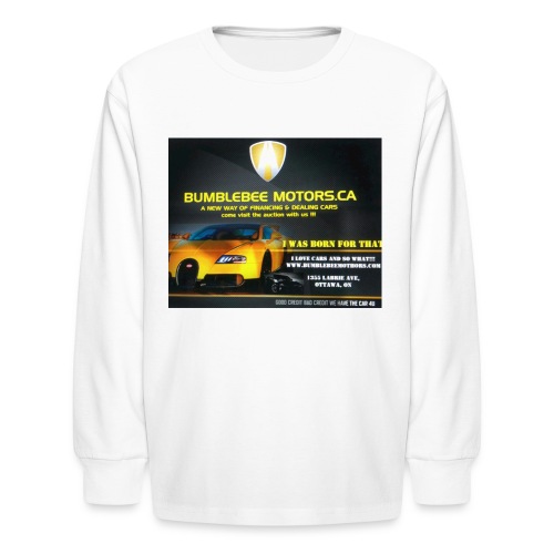BUMBLEBEE MOTORS - Kids' Long Sleeve T-Shirt