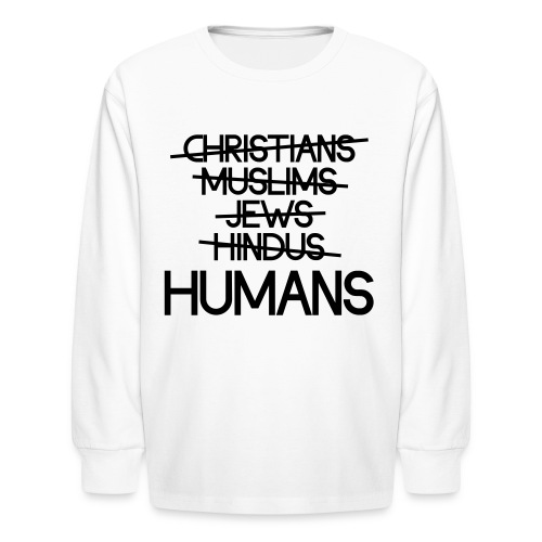 humans - Kids' Long Sleeve T-Shirt