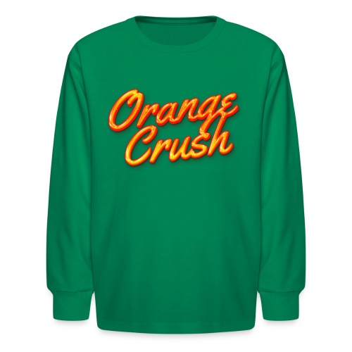Orange Crush - Kids' Long Sleeve T-Shirt
