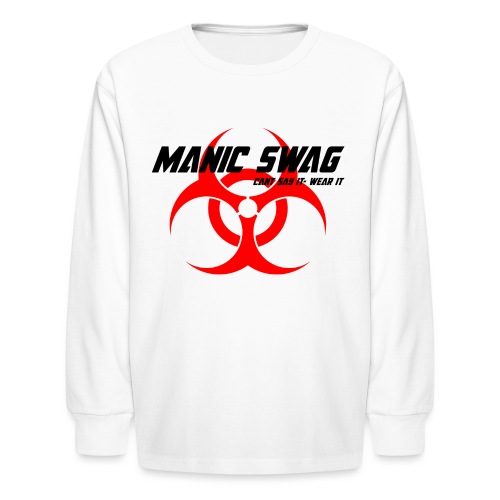 Manic Swag - Kids' Long Sleeve T-Shirt