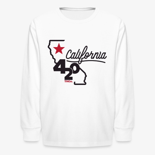 California 420 - Kids' Long Sleeve T-Shirt