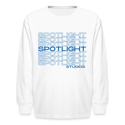 Spotlight Shopping Bag - Kids' Long Sleeve T-Shirt