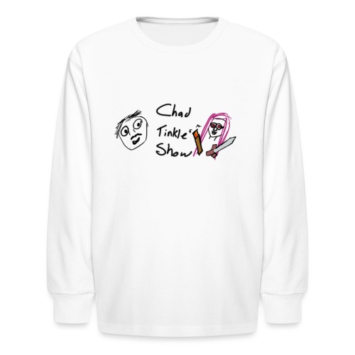Chad tinkle show mug - Kids' Long Sleeve T-Shirt
