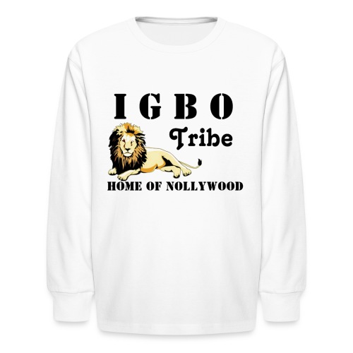 Igbo Tribe In West Africa - Kids' Long Sleeve T-Shirt