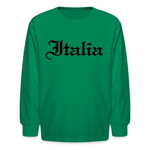 Italia Gothic - Kids' Long Sleeve T-Shirt