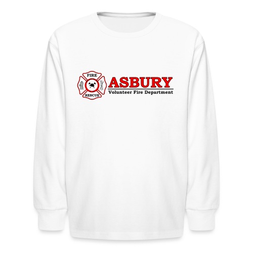 AsburyVFD Logo - Kids' Long Sleeve T-Shirt