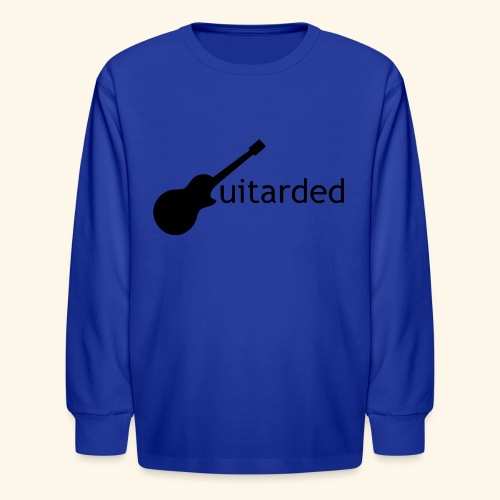 Guitarded - Kids' Long Sleeve T-Shirt