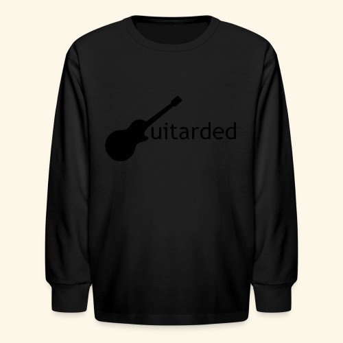 Guitarded - Kids' Long Sleeve T-Shirt