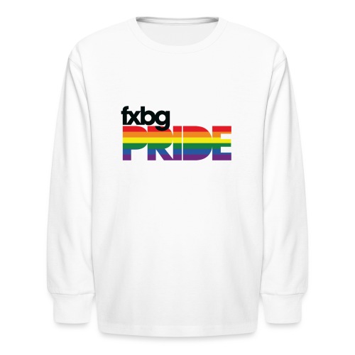 FXBG PRIDE LOGO - Kids' Long Sleeve T-Shirt