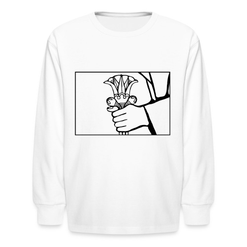 Peace and Love from Parseh - Kids' Long Sleeve T-Shirt