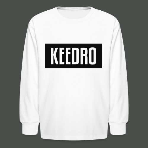 Keedro logo spreadshirt - Kids' Long Sleeve T-Shirt