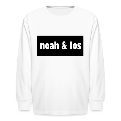 Noah and ios shirt - Kids' Long Sleeve T-Shirt