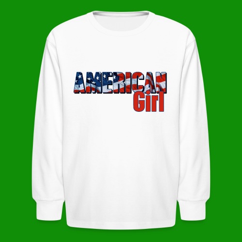 AMERICAN GIRL - Kids' Long Sleeve T-Shirt