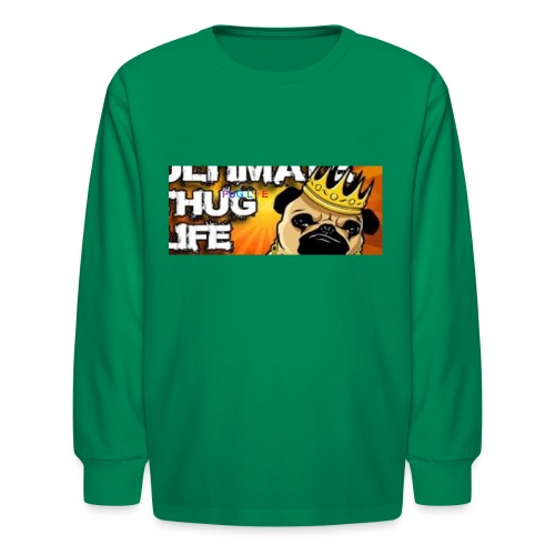 pug life - Kids' Long Sleeve T-Shirt