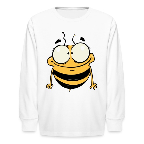 Happy bee - Kids' Long Sleeve T-Shirt