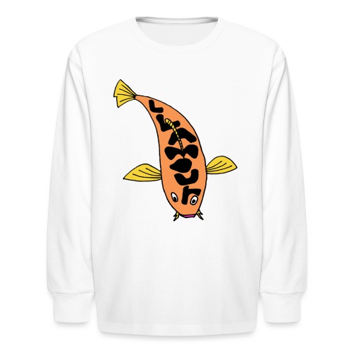 Llamour fish. - Kids' Long Sleeve T-Shirt