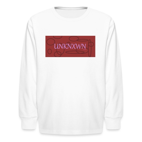 RED PINK UNKNXWN - Kids' Long Sleeve T-Shirt