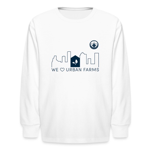 Urban Farms - Kids' Long Sleeve T-Shirt