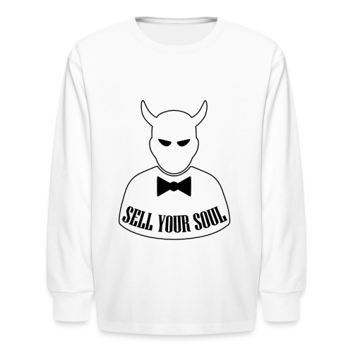 Sell Your Soul - Kids' Long Sleeve T-Shirt